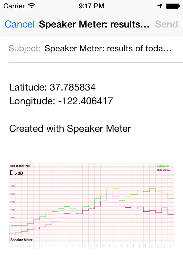 Speaker Meter screenshot 2