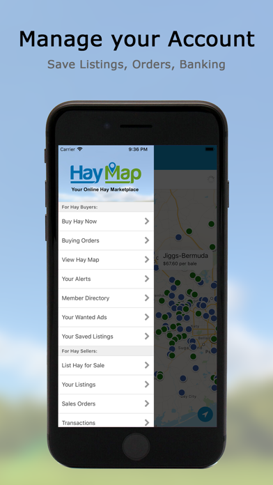 How to cancel & delete Hay Map - Buy & Sell Hay from iphone & ipad 4