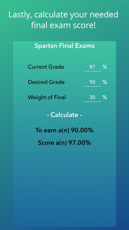 Spartan Final Exams screenshot-3
