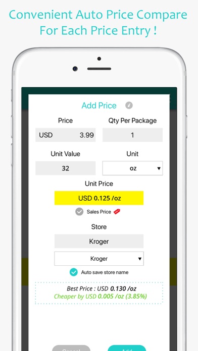 Price Book-Track Grocery Price screenshot 3