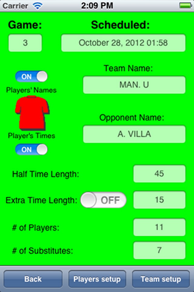 Soccer Coach Assistant LIVE screenshot 2