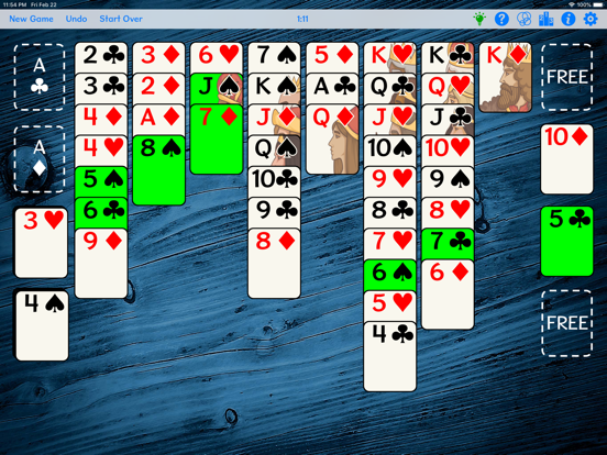 FreeCell Gold