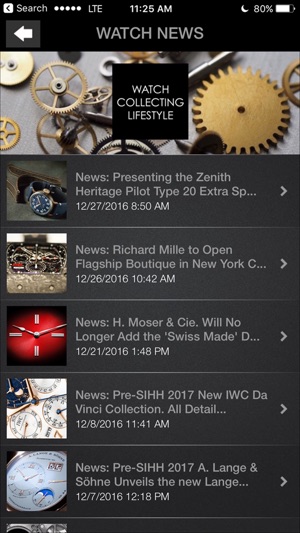 WATCH COLLECTING LIFESTYLE(圖1)-速報App