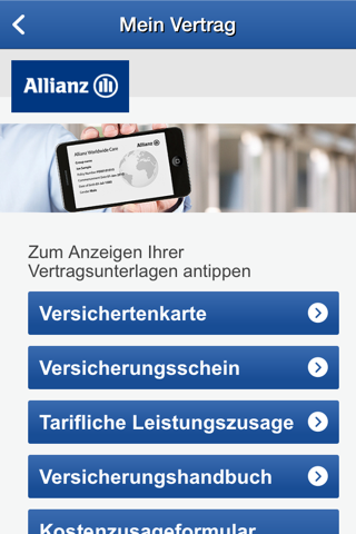 Allianz MyHealth screenshot 3