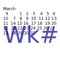 Weeknumber calculates the week number for today and a date of your choice