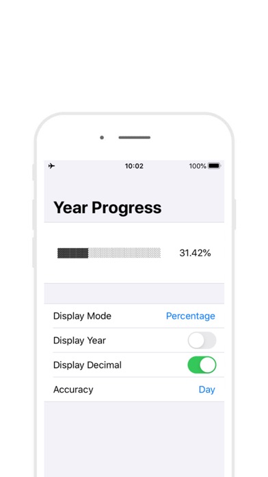 Year Progress - Widget screenshot 3