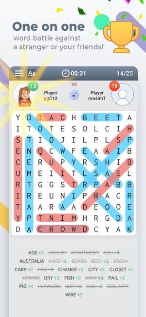 Word Search Colorful(圖8)-速報App