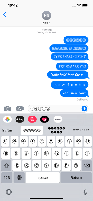 New Fonts for Chats,SMS,Email