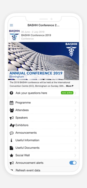 BASHH Conference 2019(圖2)-速報App