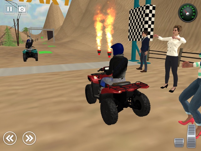 ATV Quad Bike Stunt Simulator, game for IOS