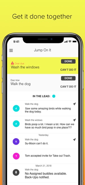 Jump On It Social Task Manager(圖2)-速報App