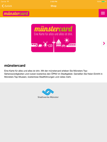 münstercard screenshot 4