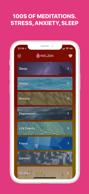 Welzen - Meditation app calm(圖4)-速報App