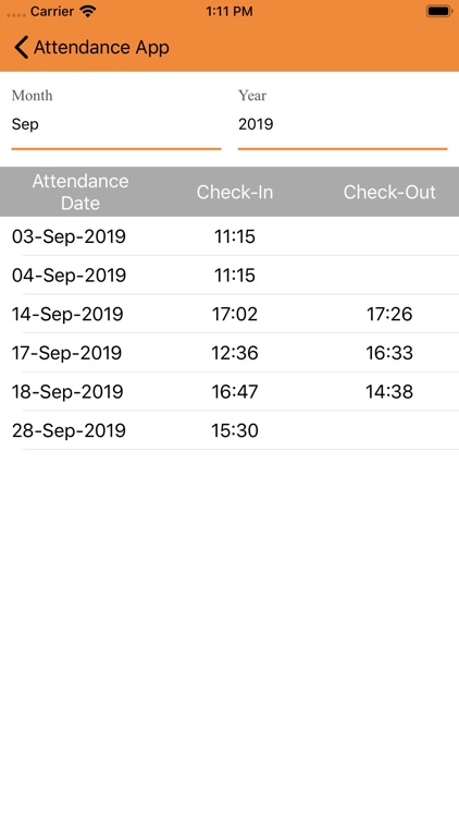 Inventeam Attendance App screenshot-5