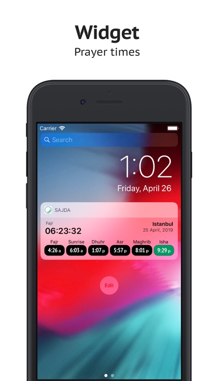 Sajda: Prayer times, Quran