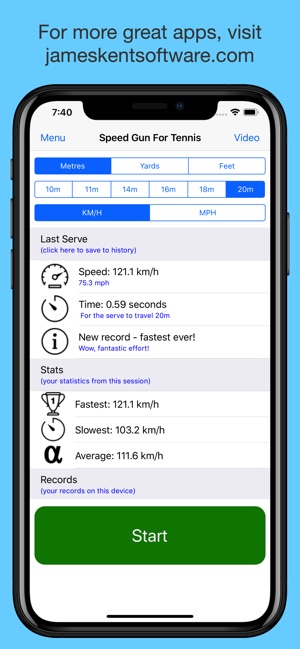 Speed Gun For Tennis(圖5)-速報App