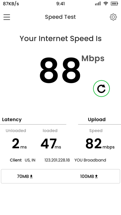 4G Internet Speed Meter screenshot 4