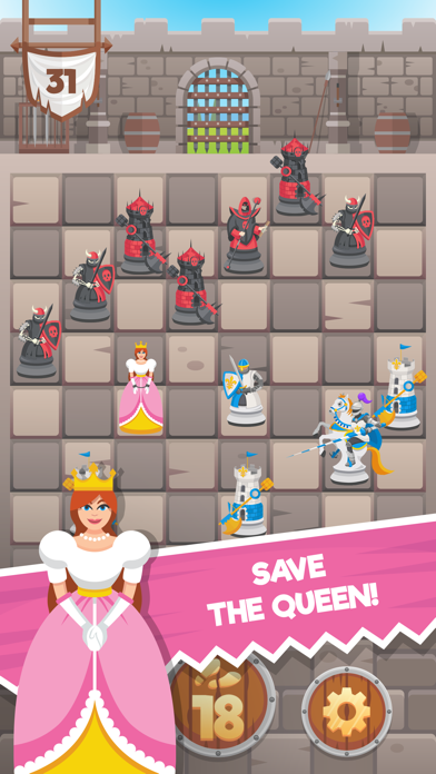 How to cancel & delete Knight Saves Queen from iphone & ipad 4