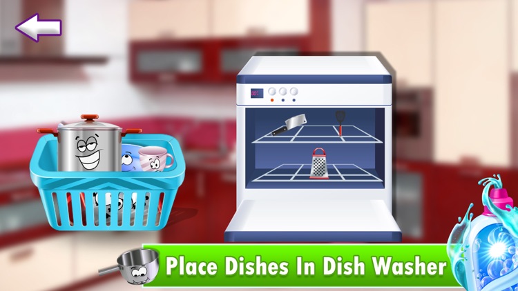 Princess Dish Washing screenshot-3