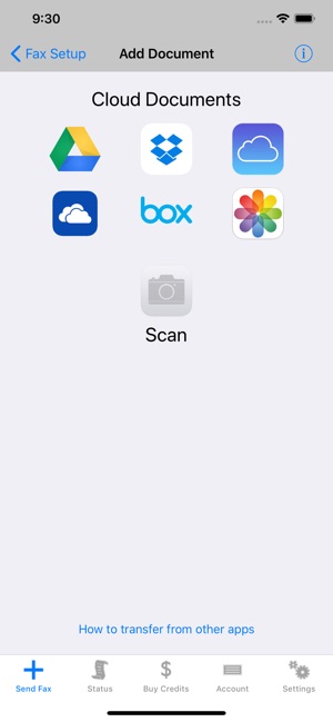 FaxFile - send Fax from iPhone(圖3)-速報App