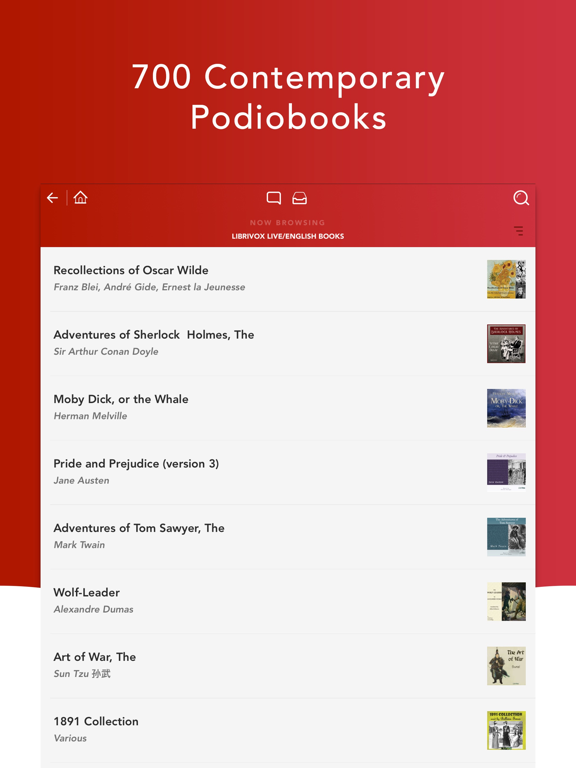 Audiobooks HQ + Screenshots