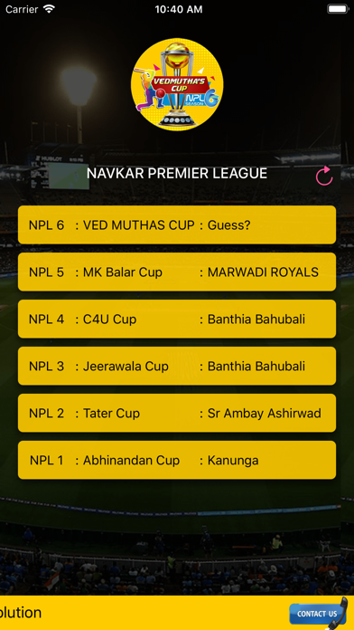 How to cancel & delete NPL - Navkar Premier League from iphone & ipad 1