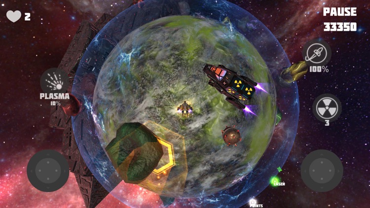 Orbital Invaders:Sci-Fi Arcade screenshot-4