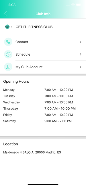 GET IT! Fitness Club App(圖2)-速報App