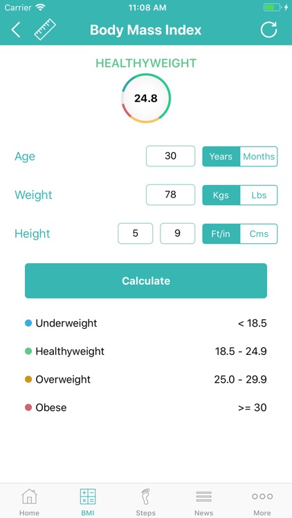 Calorie Counter - Daily Steps screenshot-3