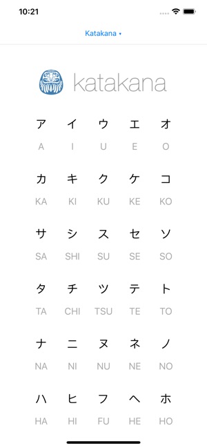 Japanese Hiragana and Katakana(圖2)-速報App