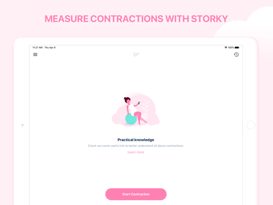 Storky - Contraction Timer Ipad images