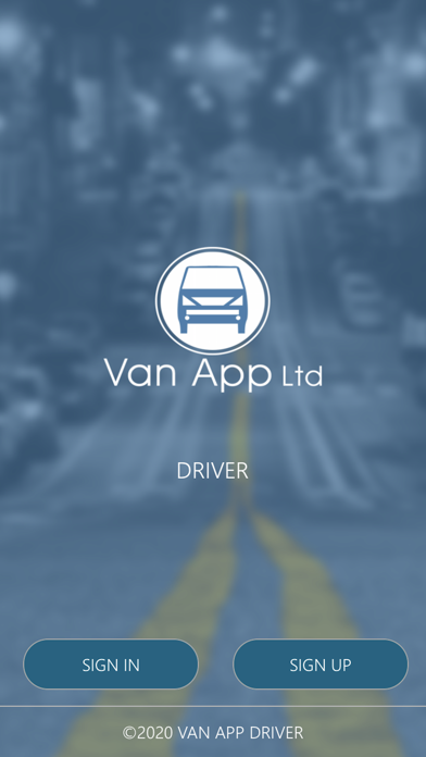 Van App Driver screenshot 2