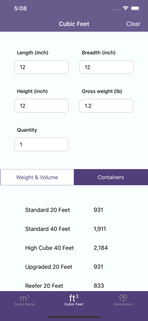 Calculate CBM(圖9)-速報App