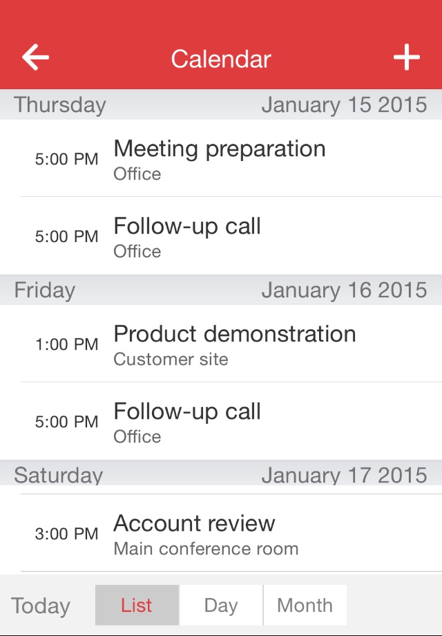 CRM On Demand Connected Mobile screenshot 3