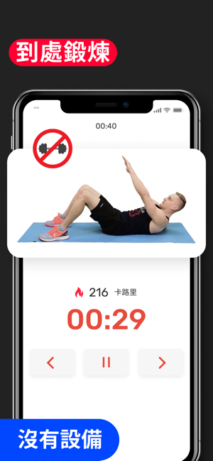 上半身的運動：二頭肌，三頭肌，前臂，胸部，腹部(圖1)-速報App