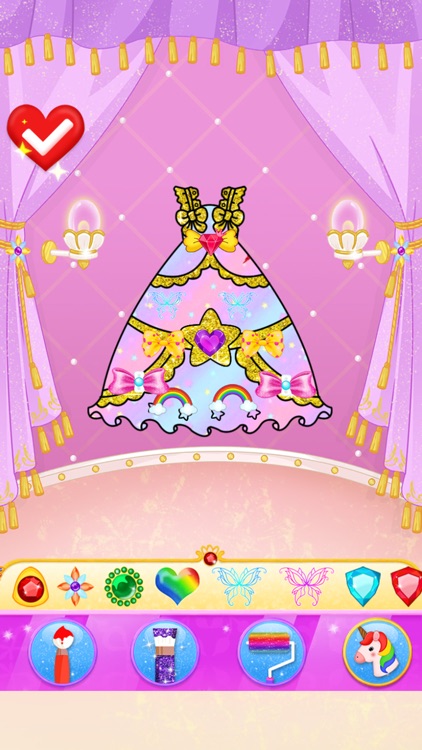 Princess Makeup Dress Design screenshot-6