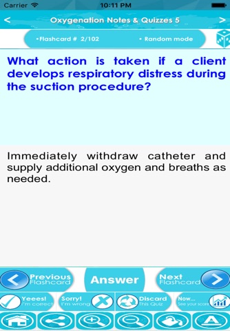 Oxygenation Exam Review : Q&A screenshot 3