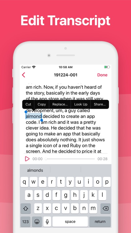 Transcribe Recorder - Memo screenshot-3