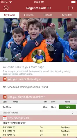 Game screenshot Regents Park FC hack