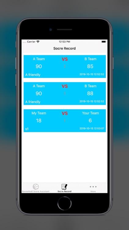 Basketball Score Assistant