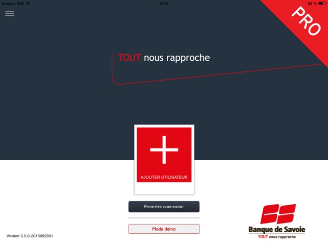 Banque de Savoie PRO pour iPad(圖1)-速報App