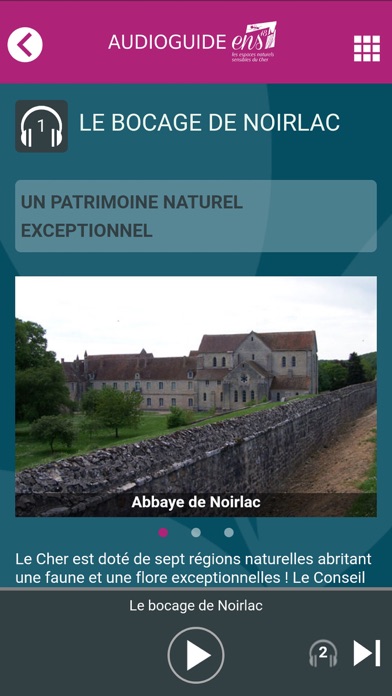 How to cancel & delete Bocage de Noirlac - AudioGuide from iphone & ipad 3