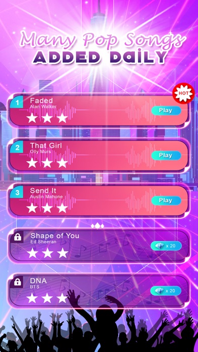 Pop Music Tiles screenshot 2