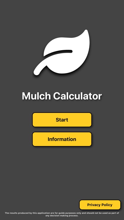 Mulch calculator for gardens