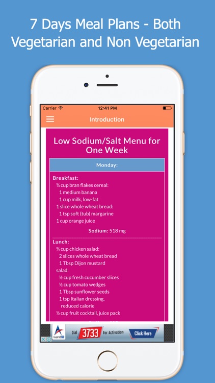 Low Sodium Foods screenshot-3