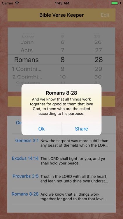 Bible Verse Keeper screenshot-3