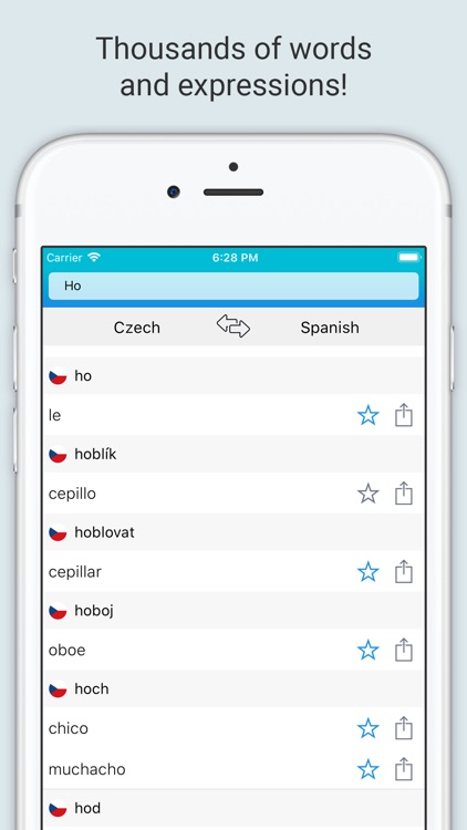 Spanish Czech Dictionary +