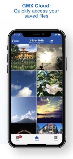 GMX - Mail & Cloud(圖3)-速報App