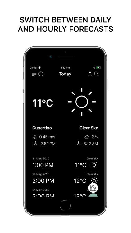 Minimalistic Weather App