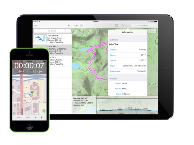 TrailRunner touch — GPS trails